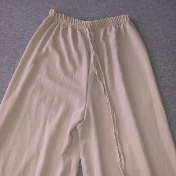 Tie Waist Wide Leg Trousers - Picture 9 of 9
